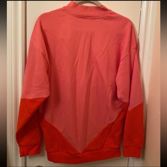 New Adidas Women Pink Sweatshirt S - Picture 2 of 3